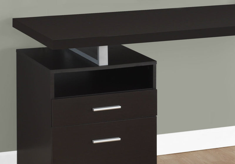 Heather Adjustable Desk - Espresso