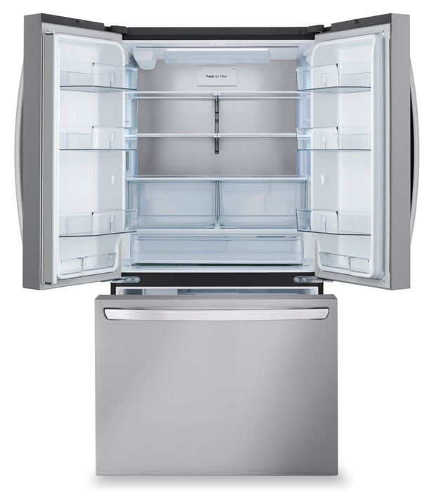 LG 32 Cu. Ft. Smart Standard-Depth MAX™ French-Door Refrigerator - LRFLS3206S