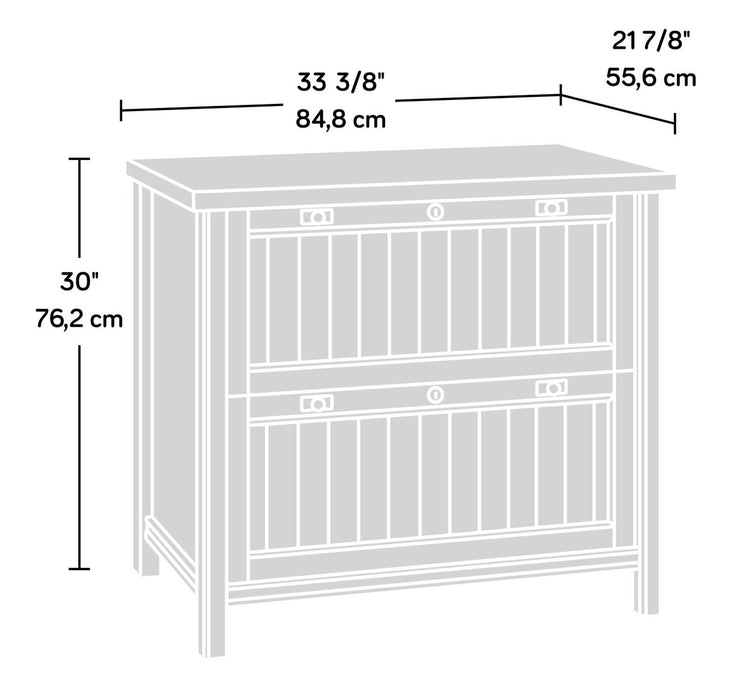 Retta Filing Cabinet - Chalked Chestnut 