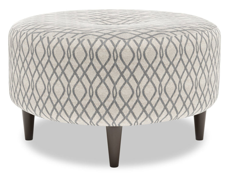 Sofa Lab The Curve Ottoman - Steel