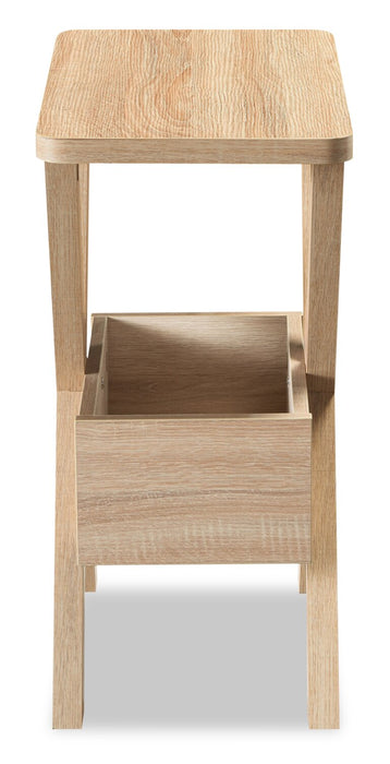 Torry Chairside Table - Taupe 