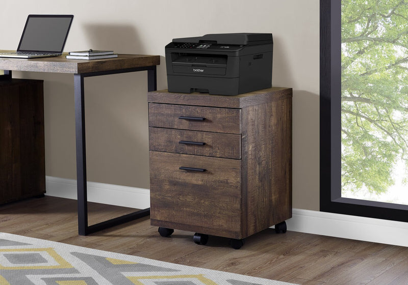 Bruno Filing Cabinet - Brown 