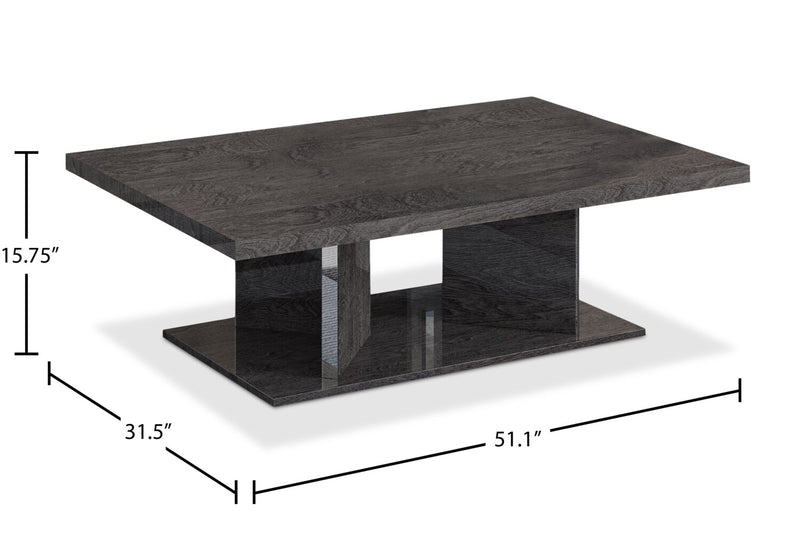 Mara Coffee Table - Grey Birch  