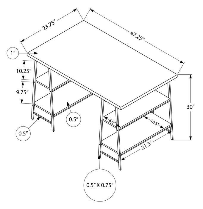 Jonnie Desk - Natural