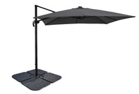 Solar Cantilevered Patio Umbrella with Base - 137