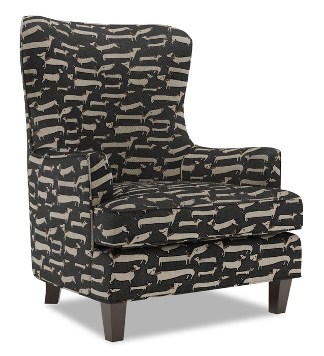 Sofa Lab The Wing Chair - Peppercorn