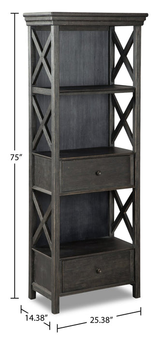 Ilsa Display Tower - Dark