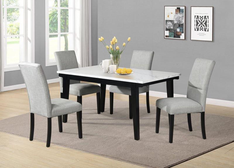 Verona 5-Piece Dining Package with Rectangular Dining Table