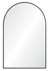 Black Arch-Shaped Mirror - 24\" x 36\"