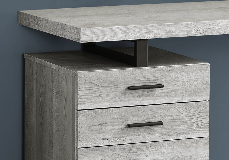 Clayton Reversible Desk - Grey