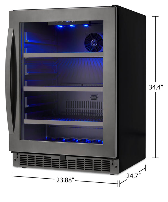 Silhouette Prague 5.6 Cu. Ft. Beverage Centre - SSBC056D3B-S