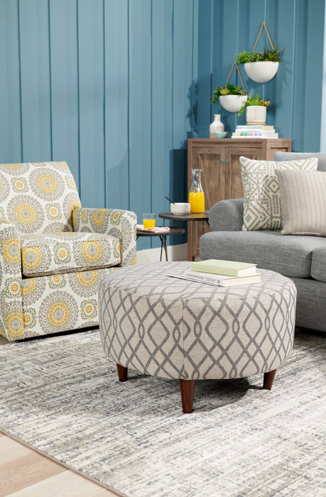 Sofa Lab The Curve Ottoman - Steel