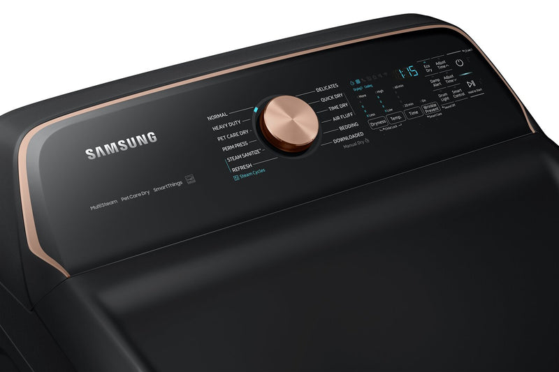 Samsung 6.2 Cu. Ft. Smart Auto Dispense Top-Load Washer and 7.4 Cu. Ft. Electric Dryer 