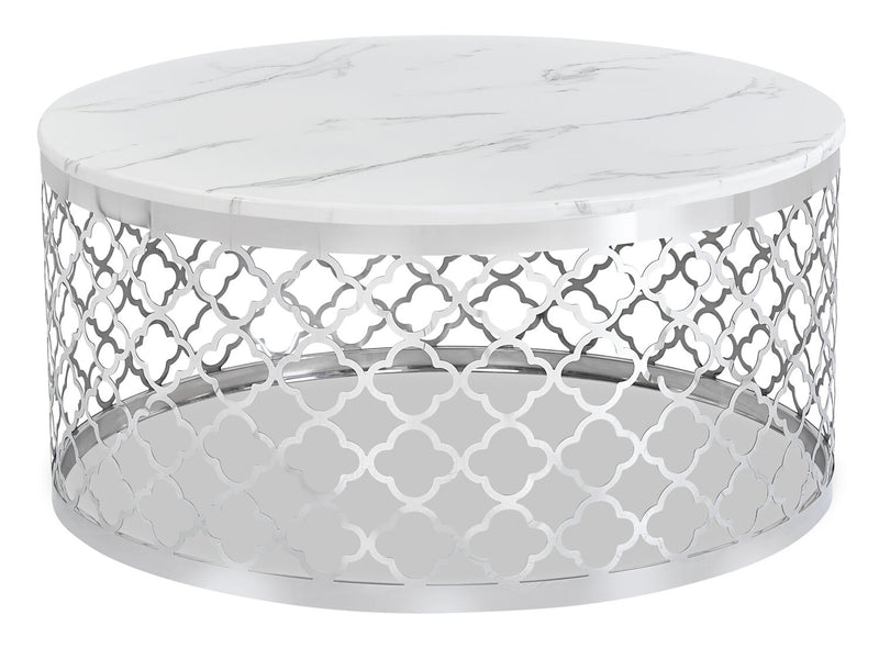 Belle Coffee Table - White