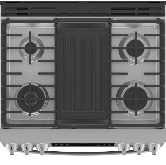 GE Profile 5.7 Cu. Ft. Dual Fuel Range - PC2S930YPFS