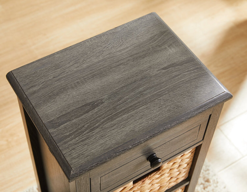 Jon Chairside Table - Grey