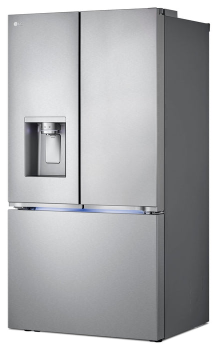 LG 31 Cu. Ft. Smart French-Door Refrigerator with Four Types of Ice - LRYXS3106S 