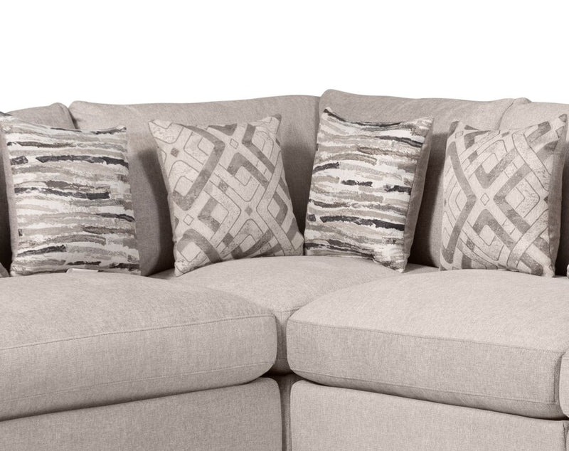 Evolve 4-Piece Sectional - Grey