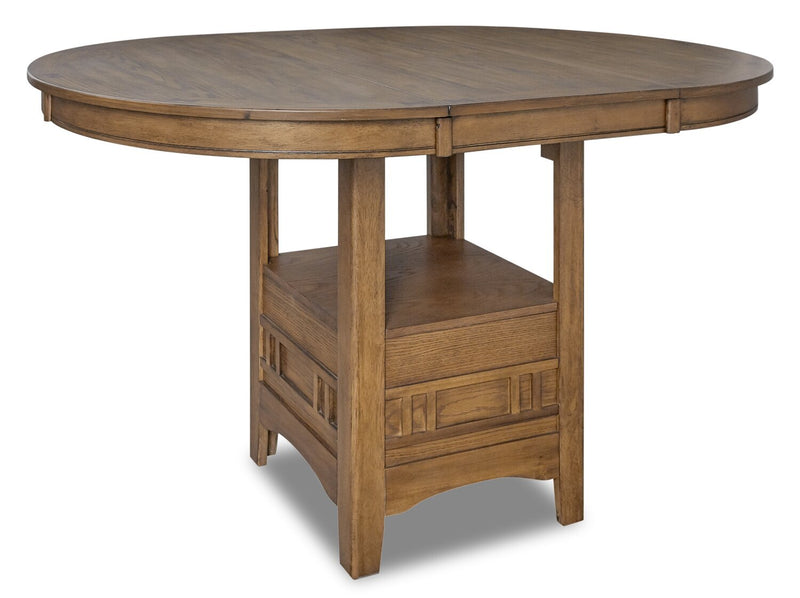 Dena Counter-Height Dining Table - Walnut