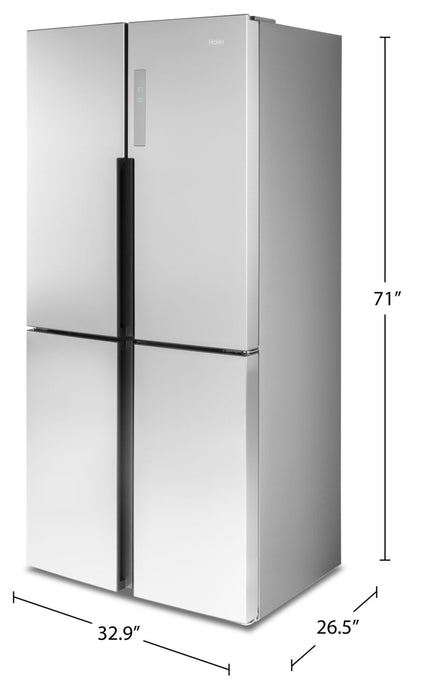 Haier 16.4 Cu. Ft. Quad-Door Refrigerator - QHE16HYPFS
