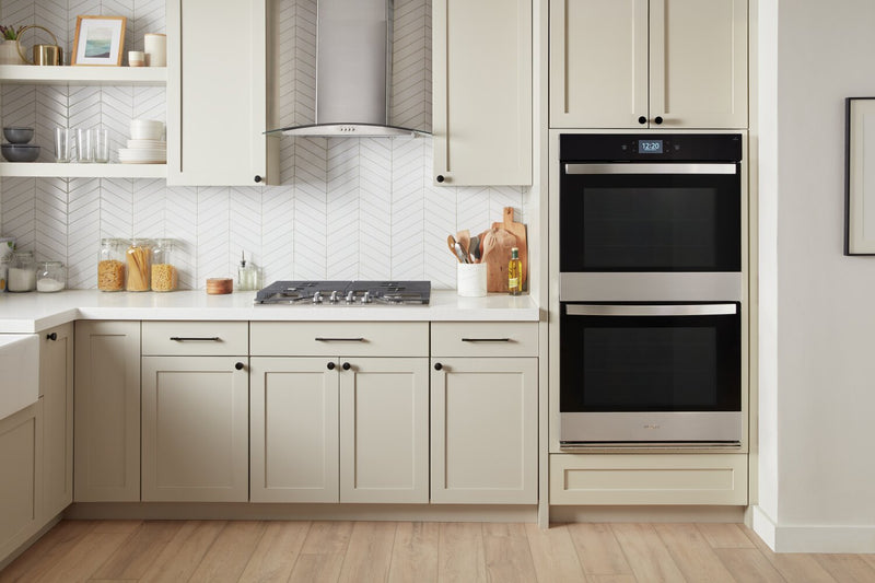 Whirlpool 10 Cu. Ft. Smart Double Wall Oven with Air Fry - WOED7030PZ