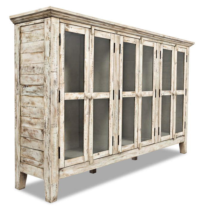 Rocco Large Accent Cabinet - Cream