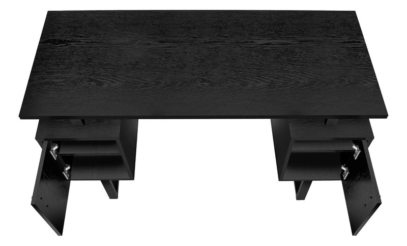 Rafa Office Desk - Black