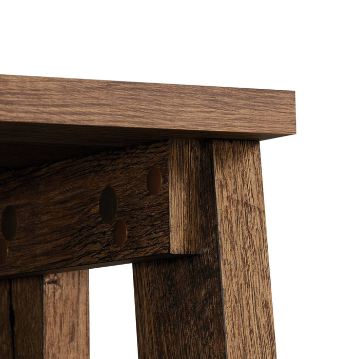 Kyree Ladder Style Bookcase - Vintage Oak 