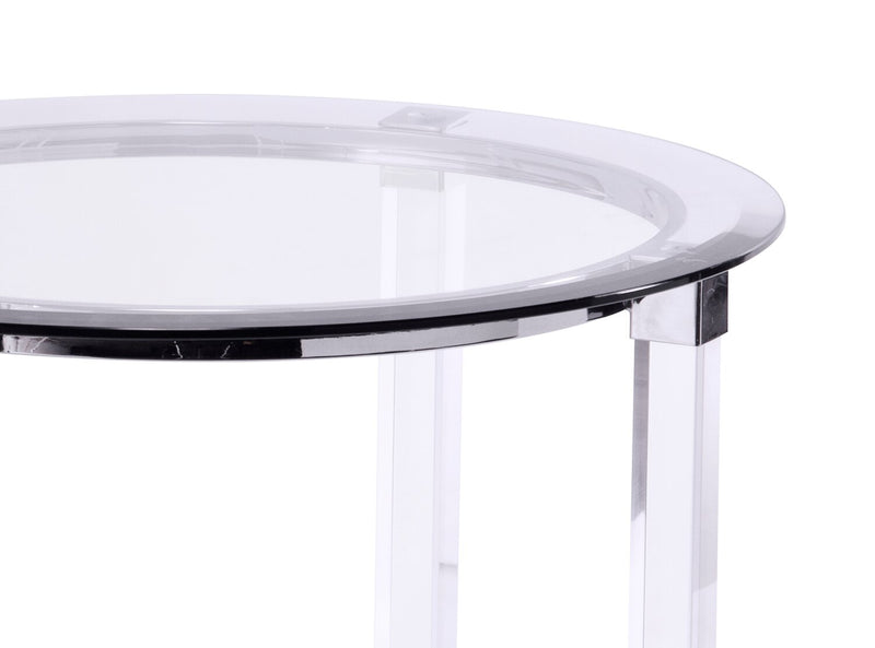 Enzo Round End Table  