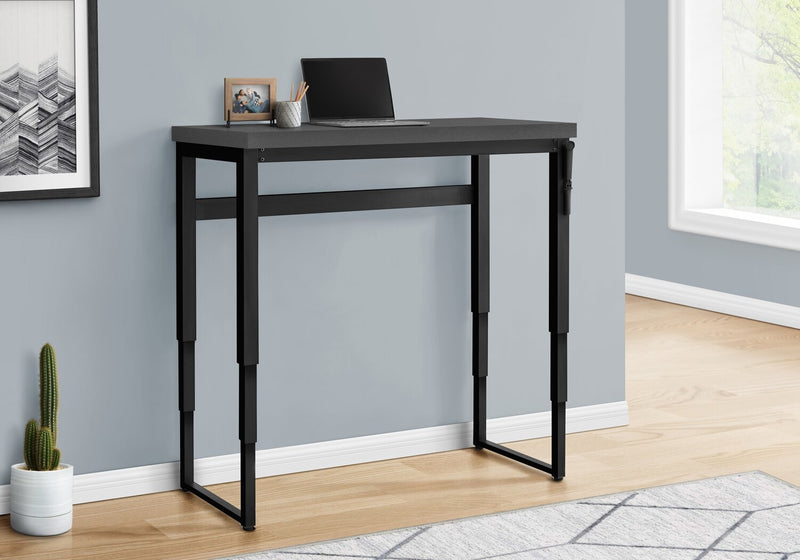 Kai Height-Adjustable Desk - Grey