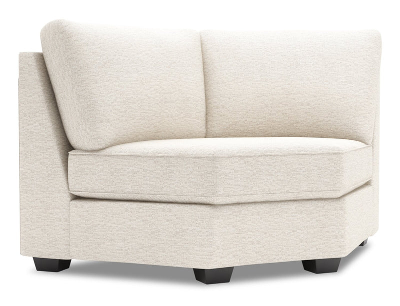 Sofa Lab Roll Curved Wedge - Luxury Sand