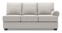 Sofa Lab Roll RAF Sofa Bed - Luxury Silver