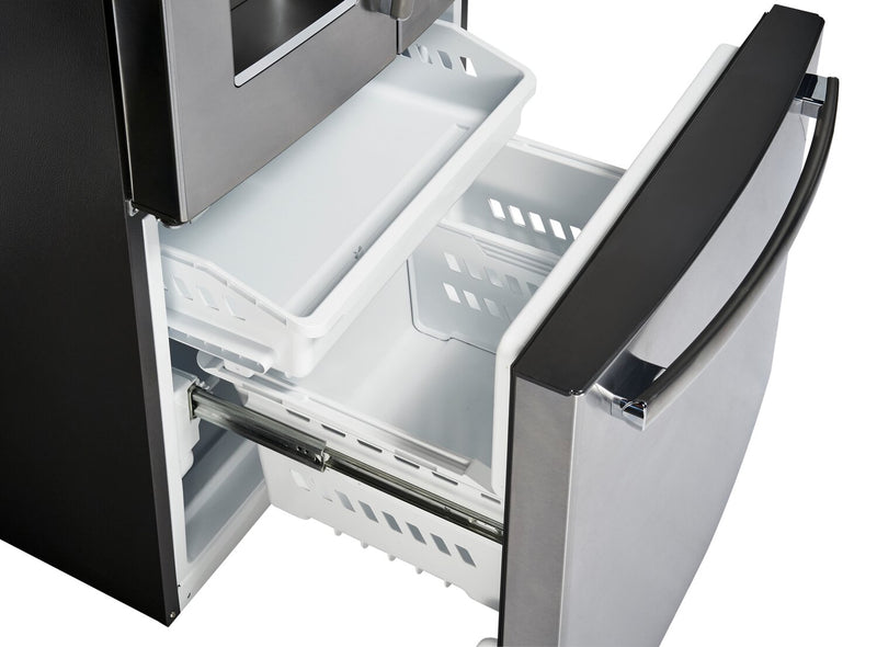 GE Profile 17.5 Cu. Ft. Counter-Depth French-Door Refrigerator - PYE18HYRKFS