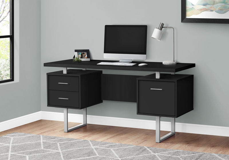 Teagan Reversible Desk - Black