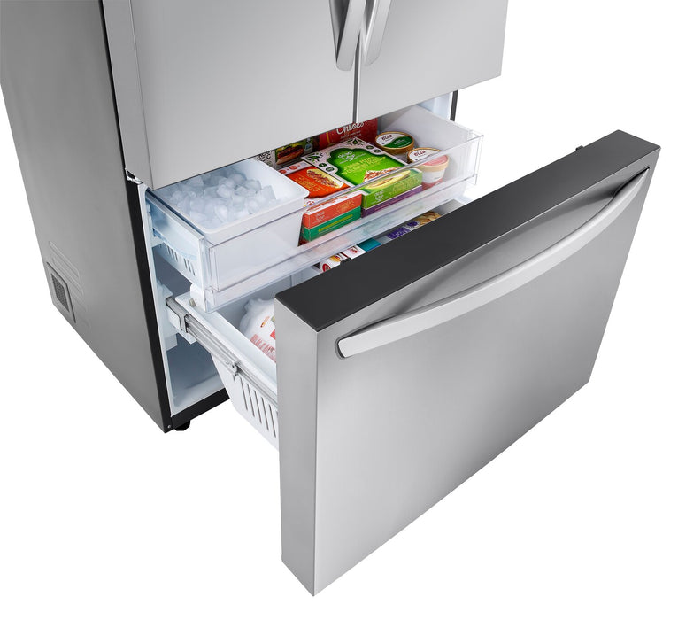 LG 32 Cu. Ft. Smart Standard-Depth MAX™ French-Door Refrigerator - LRFLS3206S