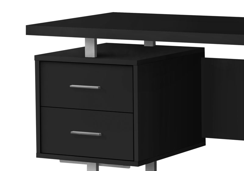 Teagan Reversible Desk - Black