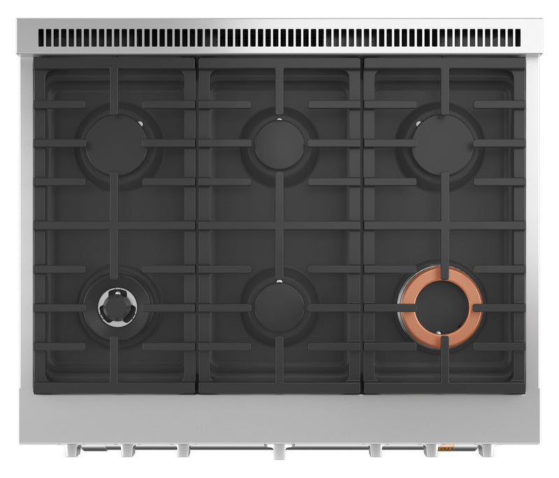 Café 6.2 Cu. Ft. Smart Commercial-Style 6-Burner Gas Range - CGY366P2TS1
