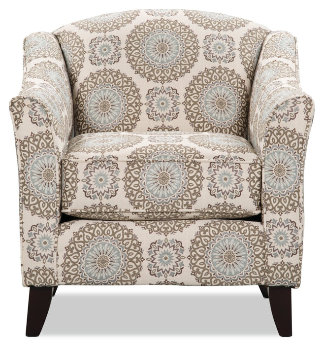 Tula Fabric Accent Chair - Twilight