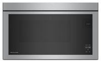 KitchenAid 1.1 Cu. Ft. Flush Over-the-Range Microwave with 900 Watts Cooking - PrintShield Stainless… 