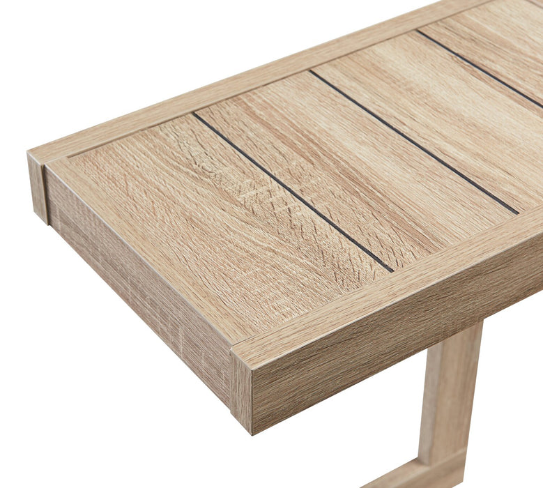 Orrie Chairside Table – Taupe 