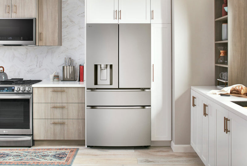LG 29 Cu. Ft. Smart 4-Door French-Door Refrigerator with Full-Convert Drawer™ - LF29S8330S