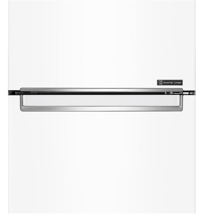 LG 12 Cu. Ft. Counter-Depth Bottom-Freezer Refrigerator - LBNC12231W
