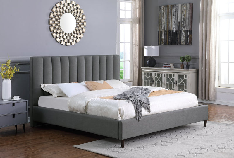 Rain King Platform Bed - Grey