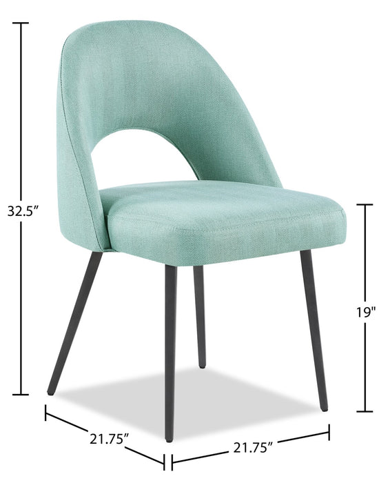 Elijah Dining Chair - Aqua
