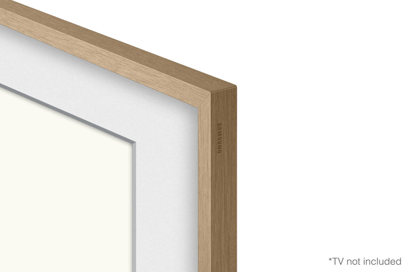 Samsung Customizable Bezel for 2021 43\" The Frame TV - Modern Teak