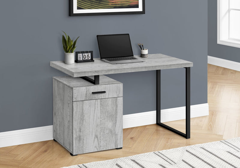 Remi Reversible Desk - Grey