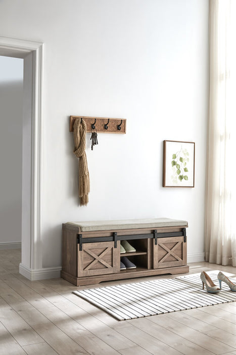 Gavin Bench with Shoe Storage