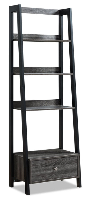 Eden Ladder-Style Bookcase - Grey 