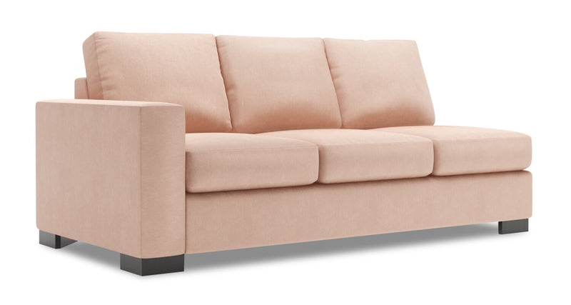 Sofa Lab Track LAF Sofa - Pax Rose