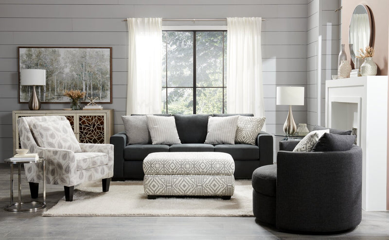 Sofa Lab The Trunk Ottoman - Greystone